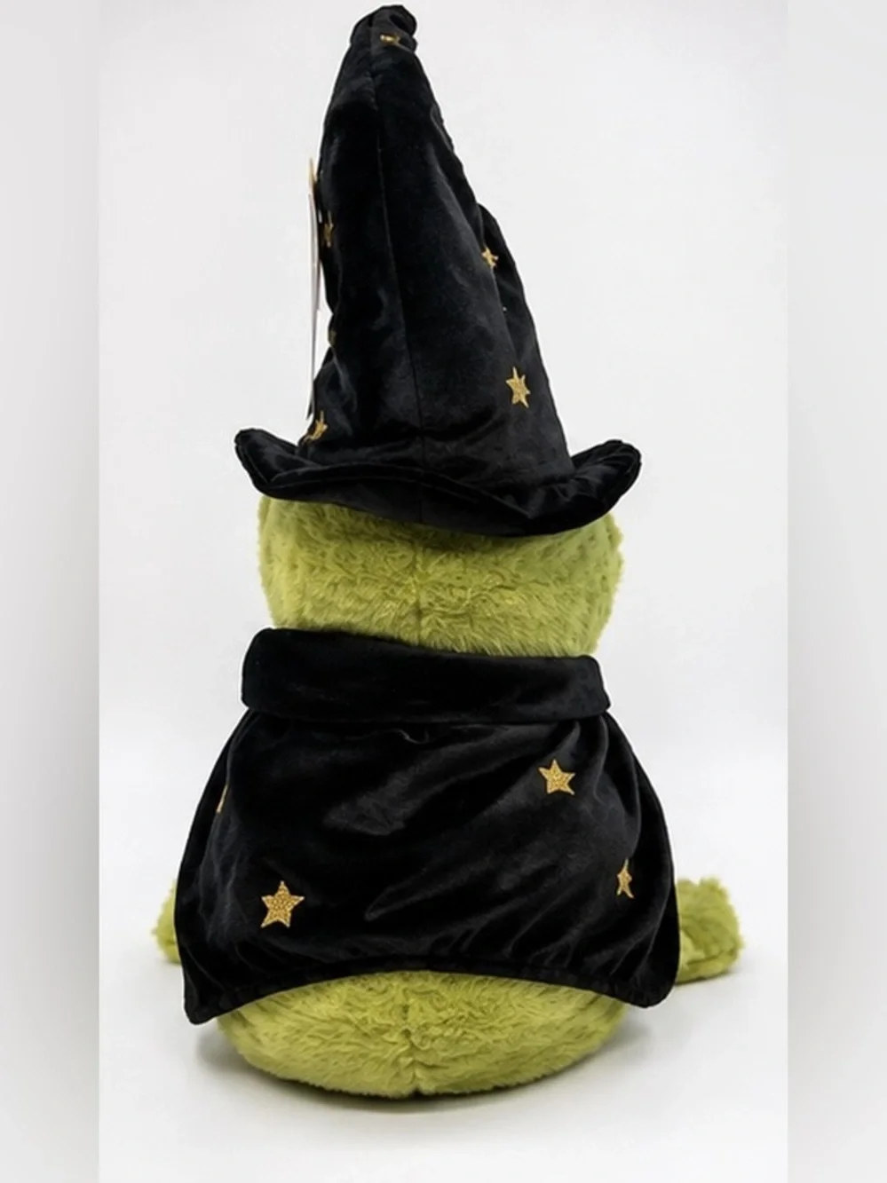 Moonlight Manor Halloween TikTokViral Wizard Frog Weighted Plush Pumpkin